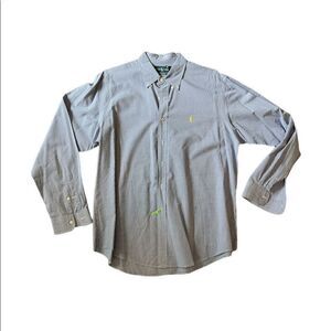 Mens Ralph Lauren button down dress shirt. XL